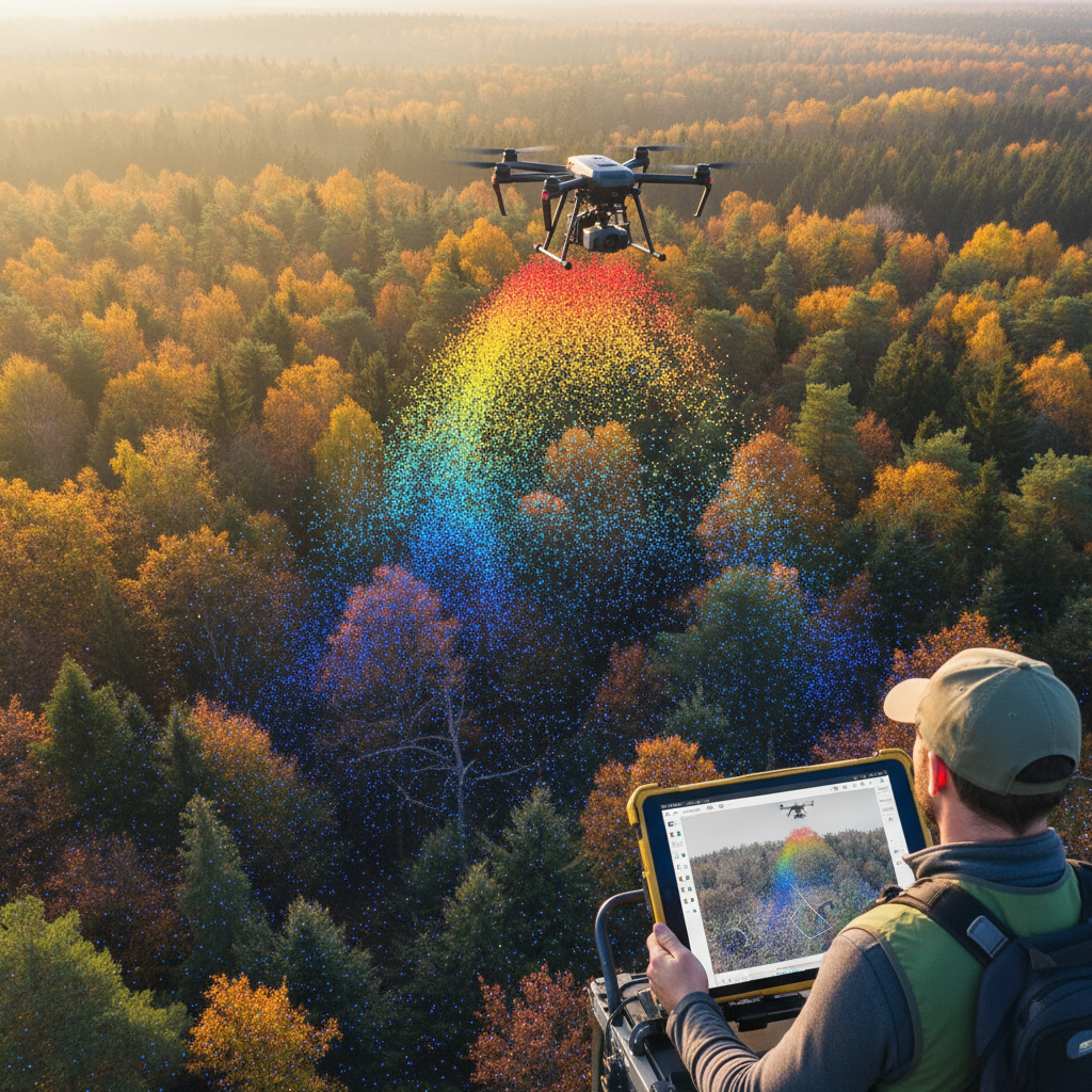 Neue LiDAR-Indizes quantifizieren Waldstruktur schnell und präzise