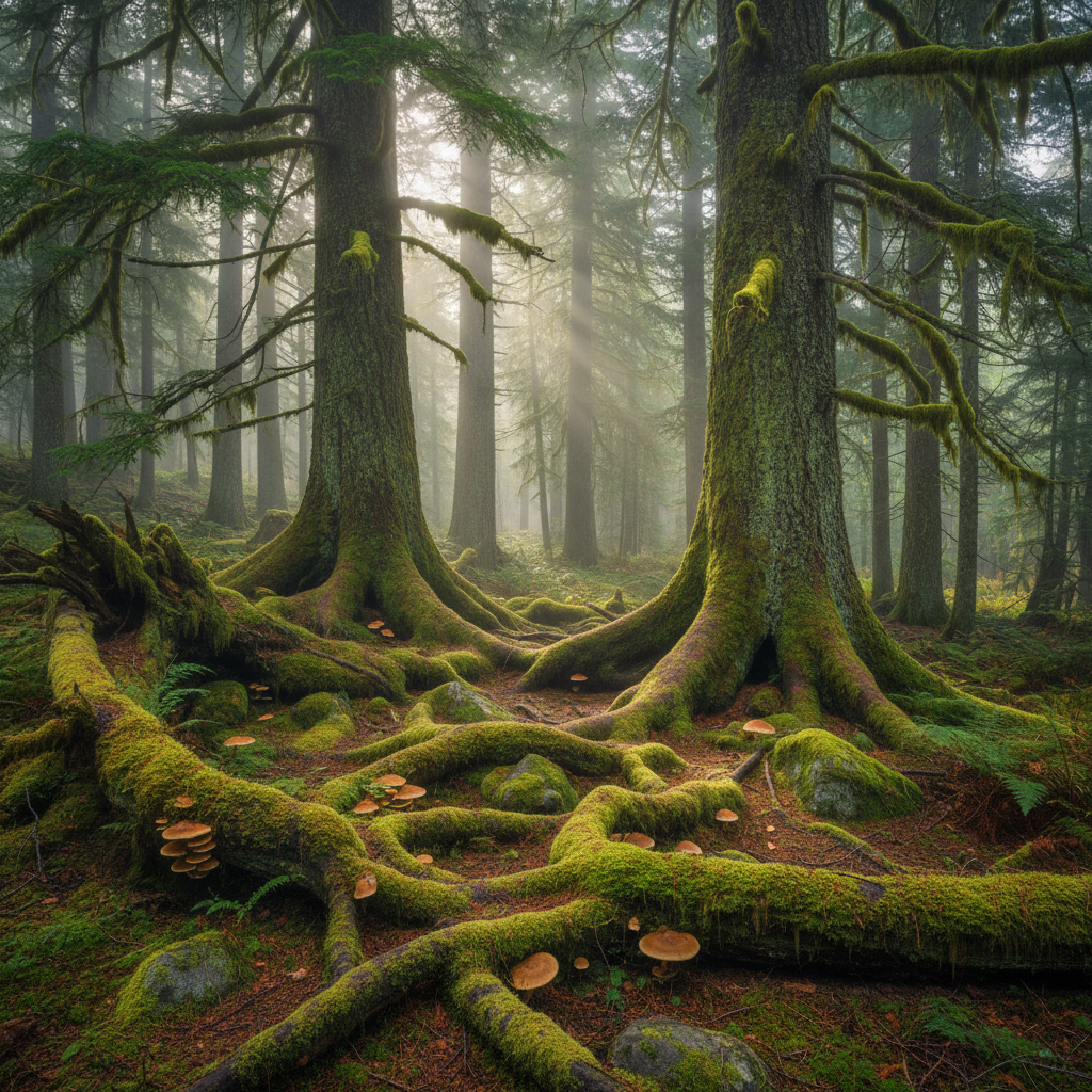 Alte Wälder beherbergen einzigartige Pilzgemeinschaften