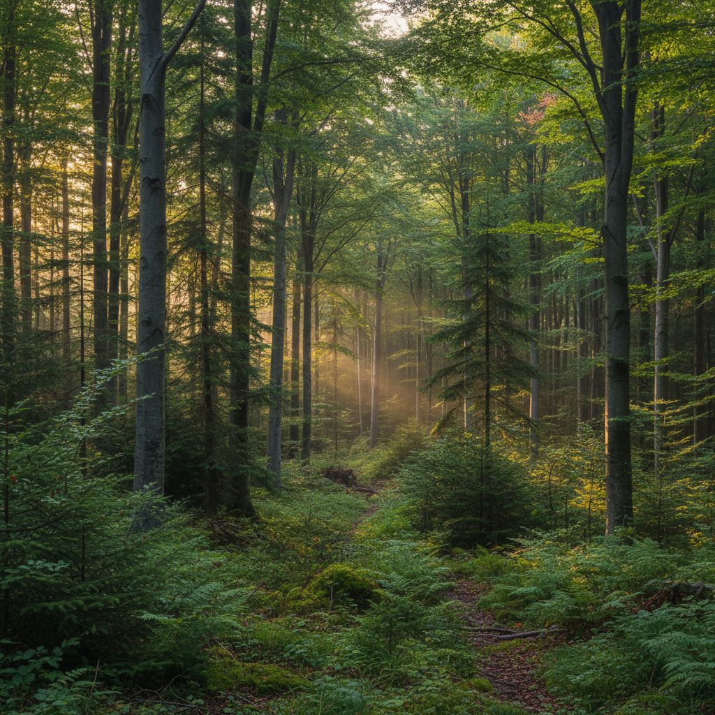 Wenn der Bergwald nicht mehr mitwächst: Wie Dürre und Bewirtschaftung die drei wichtigsten Nadel- und Laubbäume Mitteleuropas verändern