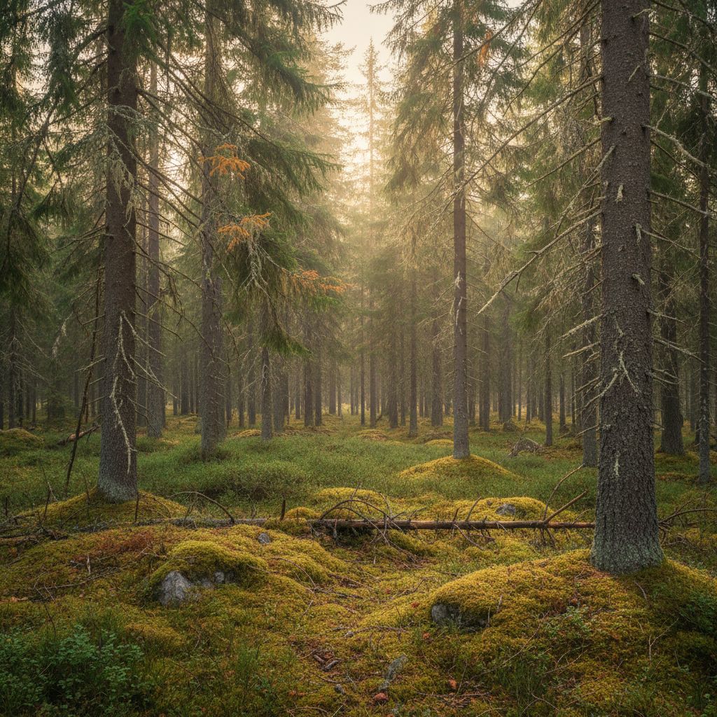 Wenn der Wald zur Wipfel-Dürre wird: Wie die nordischen Nadelwälder auf den Klimawandel reagieren