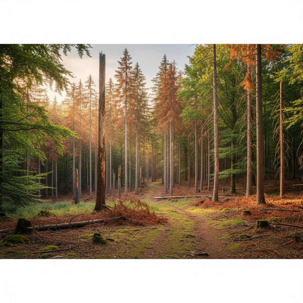 Waldsterben in Mitteleuropa