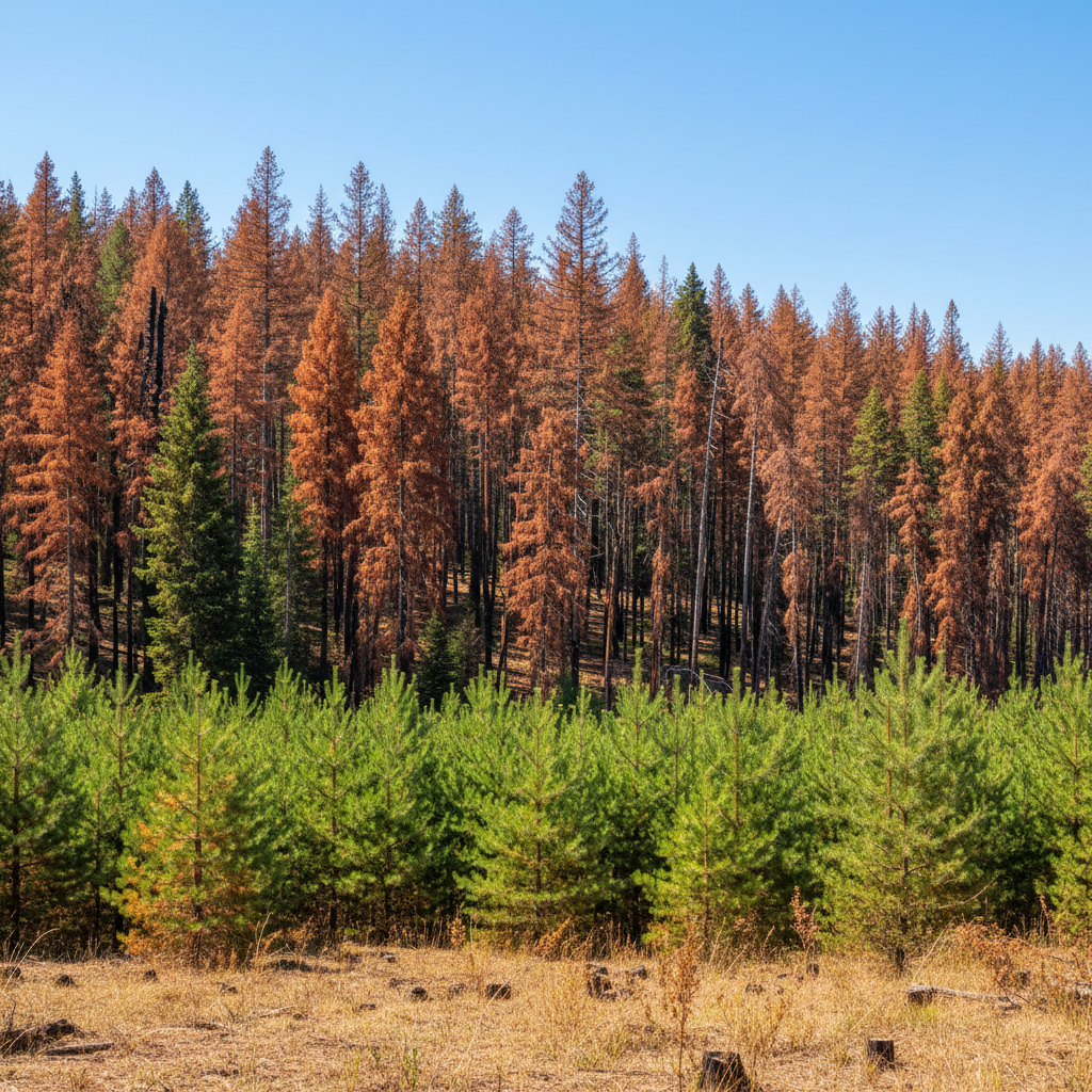 Hitzewellen als neue Waldschaden-Dimension: Was eine amerikanische Studie über die Empfindlichkeit europäischer Wälder lehrt